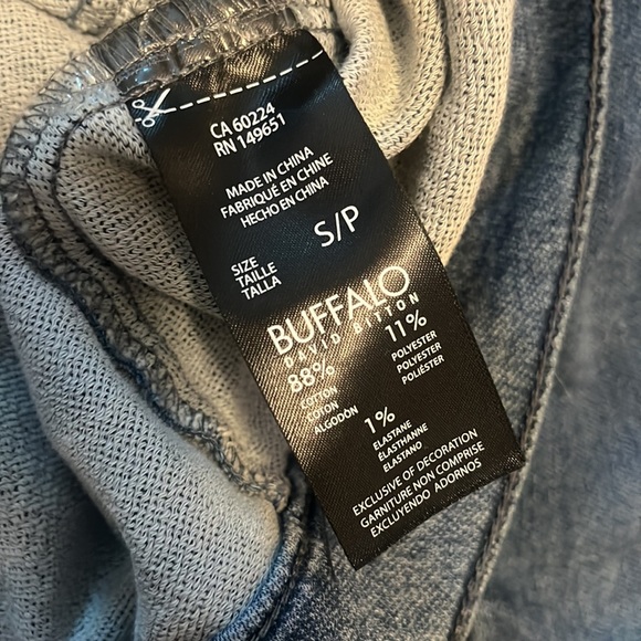 Small Buffalo “jean” jacket, made mostly from cotton so it’s softer. - Picture 7 of 7